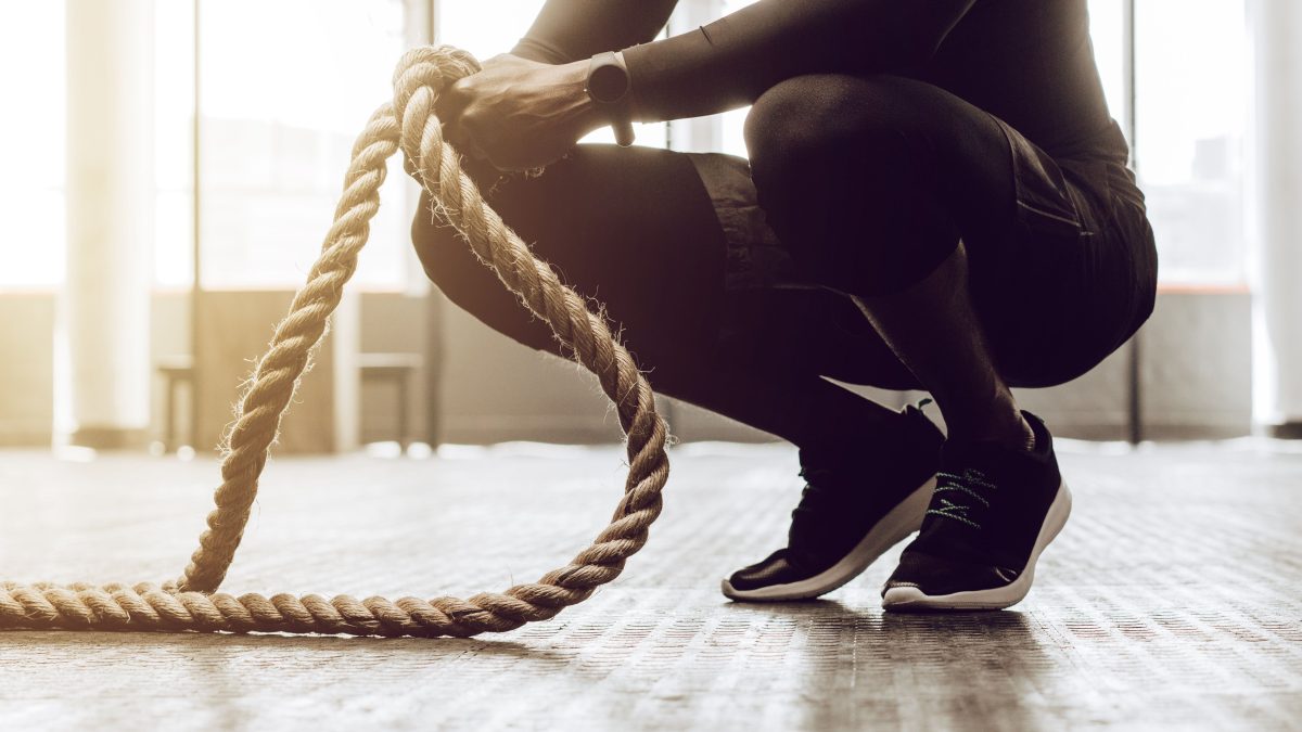 holding rope